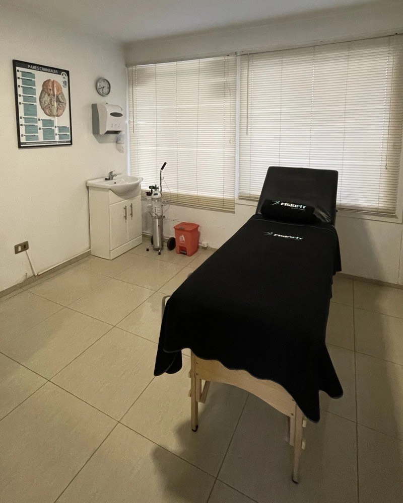 Box de kinesiología de Fisiofit en Reñaca